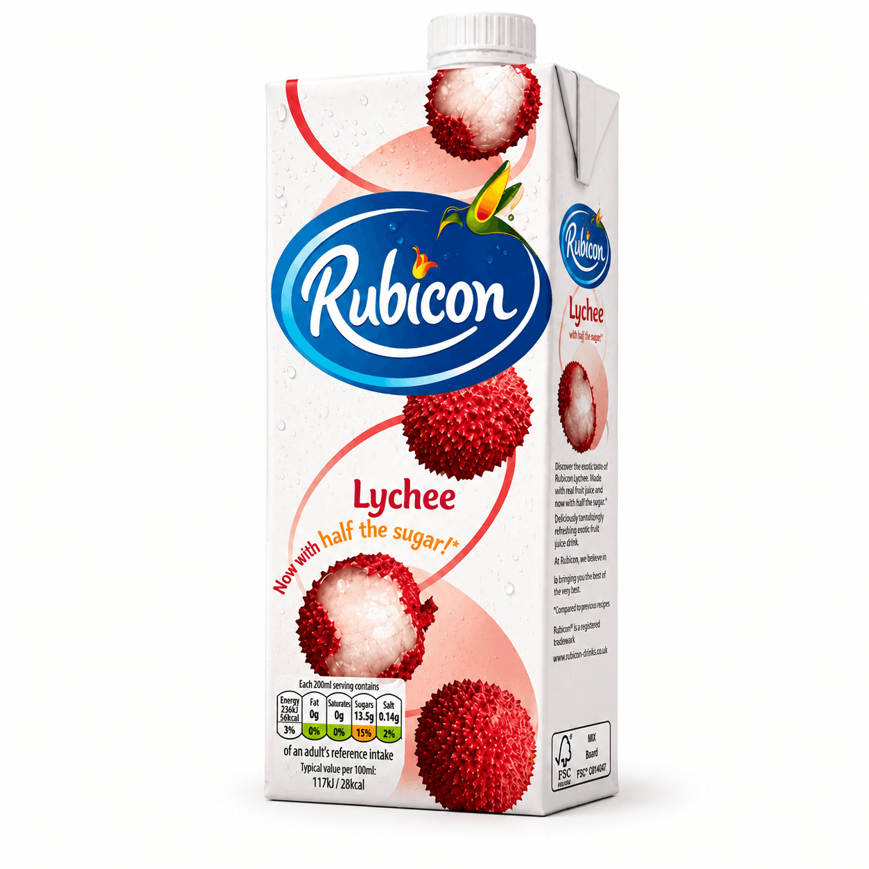 Rubicon Lychee Drink – 1L