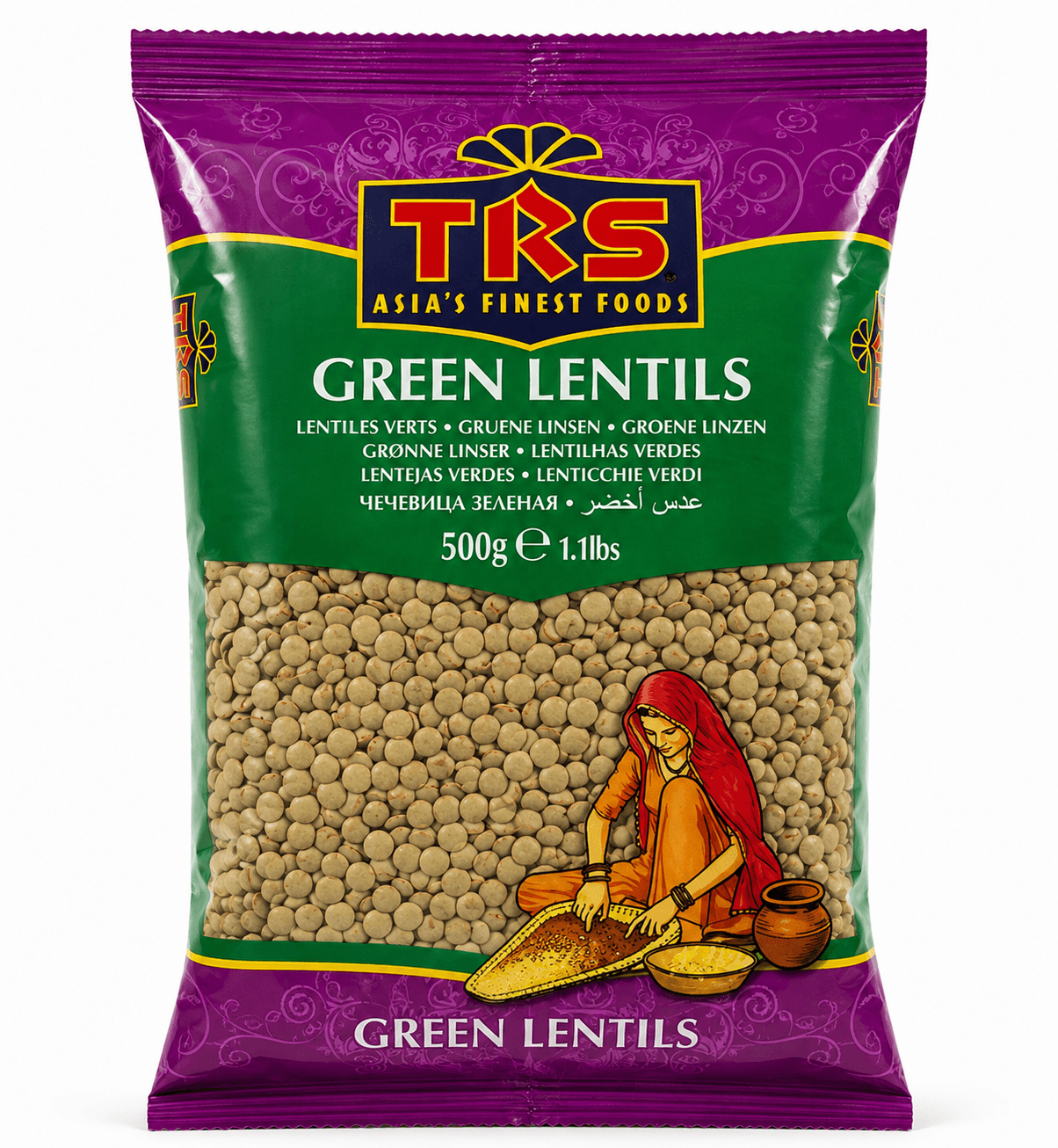 TRS Green Lentils - 500g