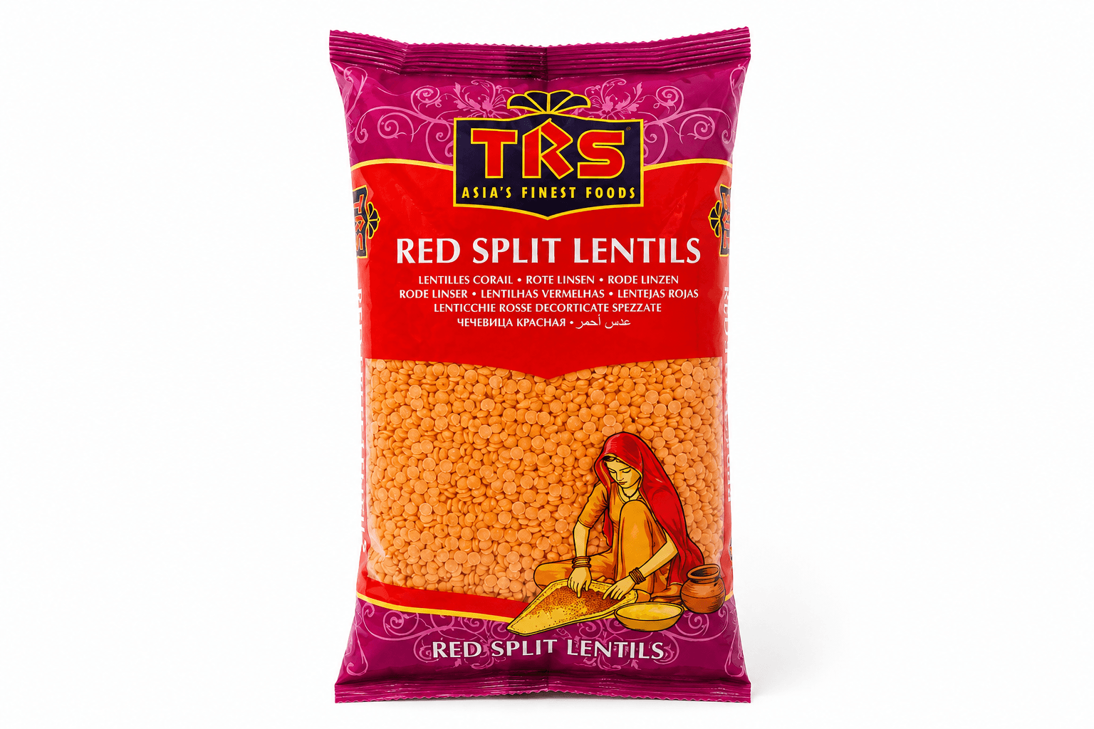 TRS Red Lentils - 2Kgs