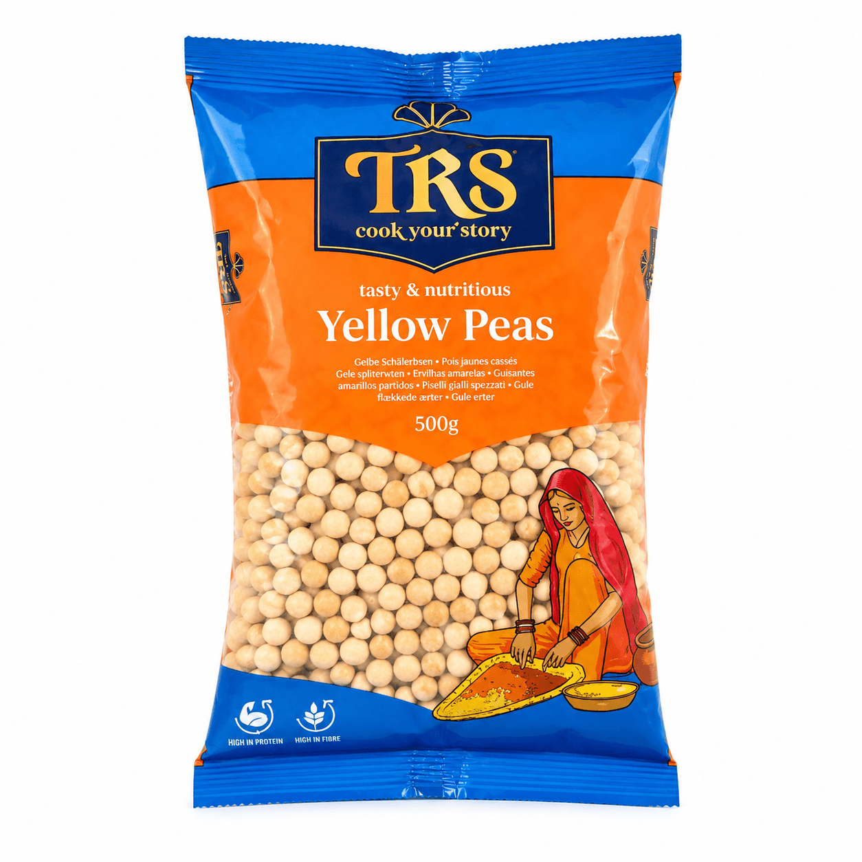 TRS Whole Yellow Peas - 500g