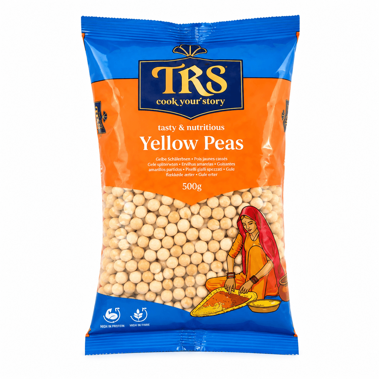 TRS Whole Yellow Peas - 500g