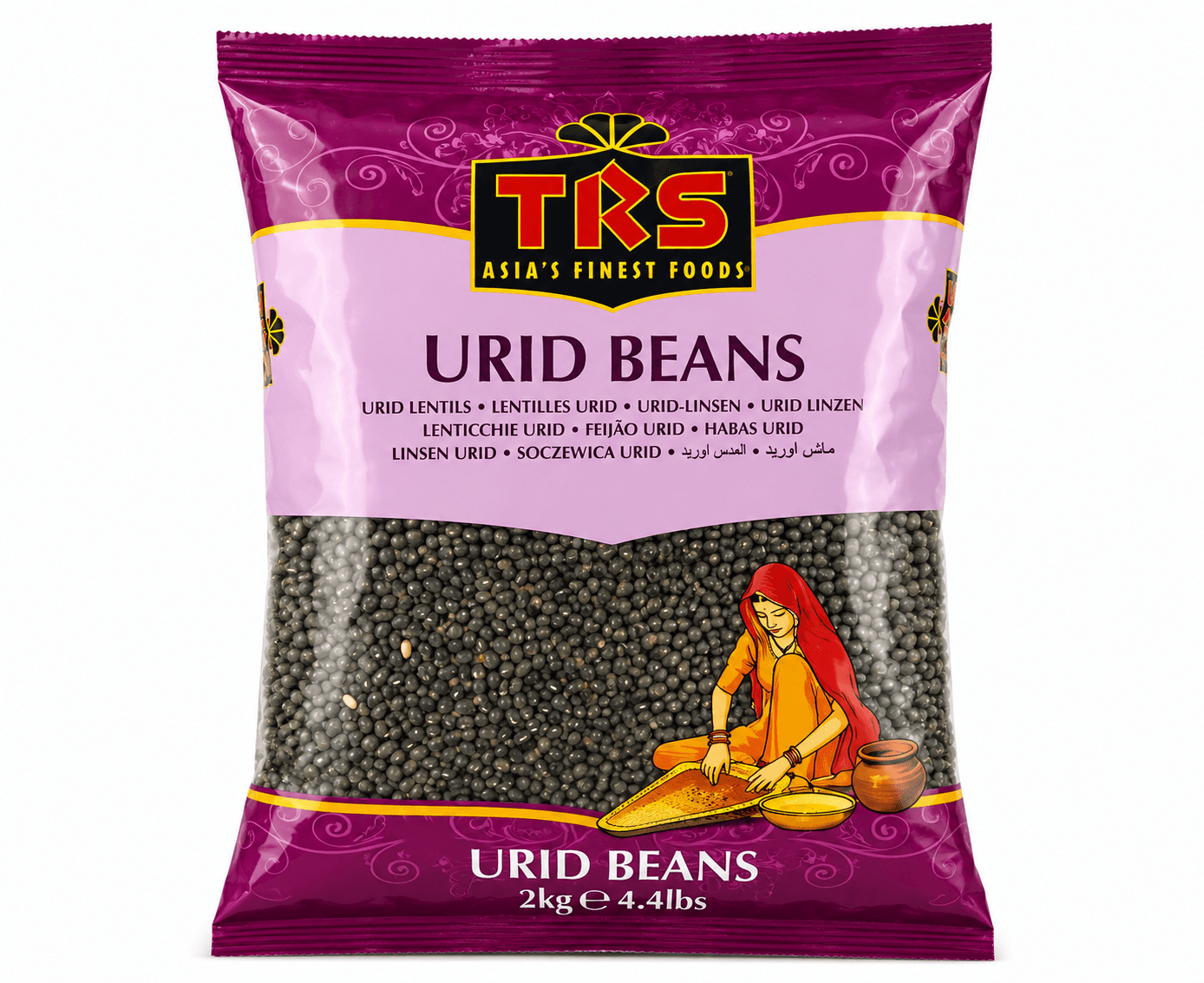 TRS Urid Whole (Black) - 2Kgs