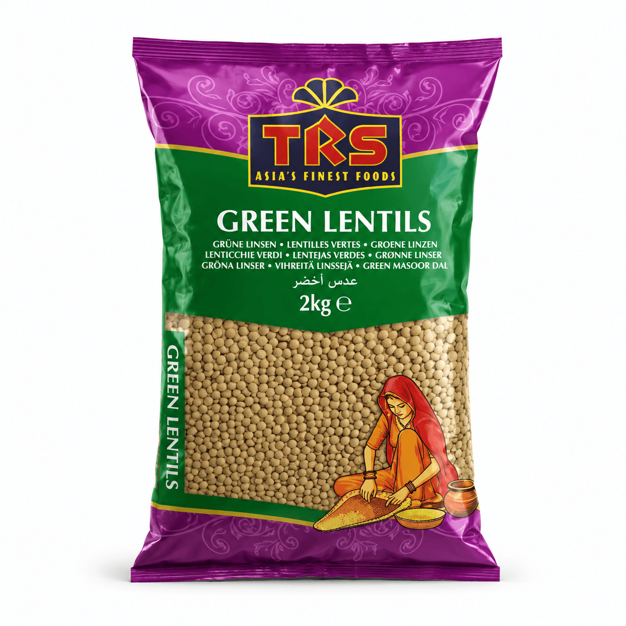 TRS Green Lentils - 2Kgs